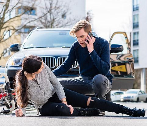 Avocat victime accident route Paris 16